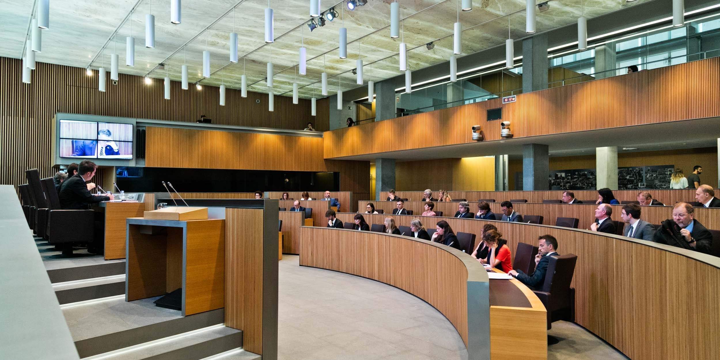 Una sessió del Consell General d'aquesta legislatura.