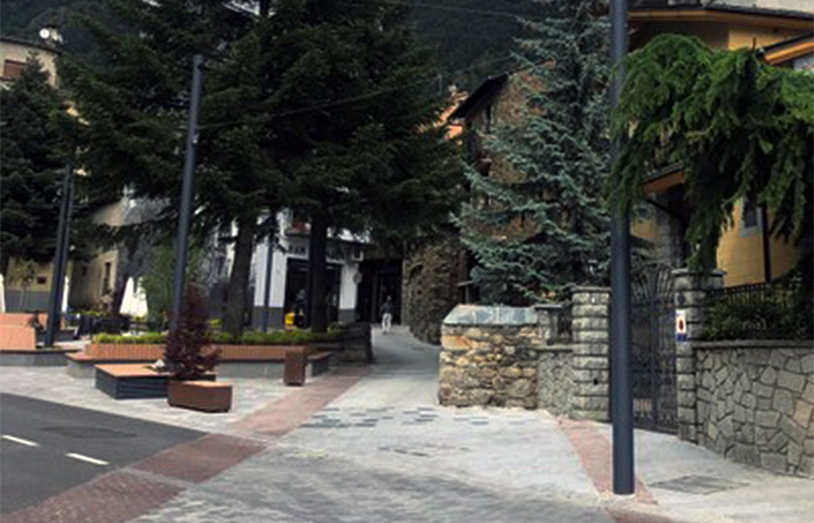 Tram del carrer Major d'Encamp.