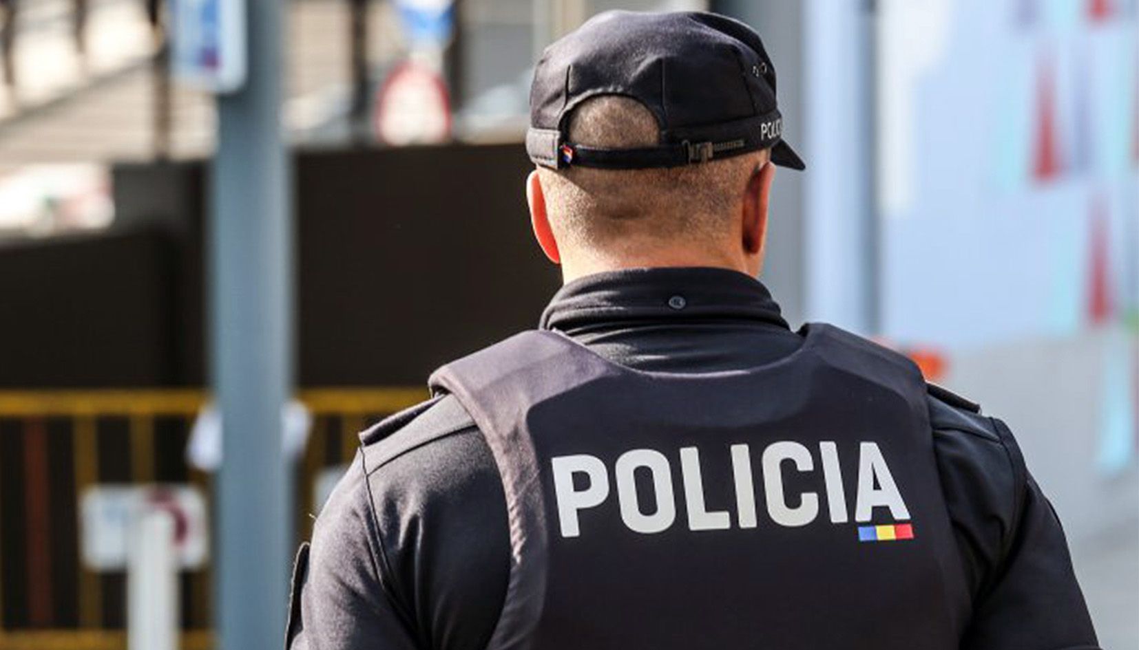 Un agent del cos de policia.