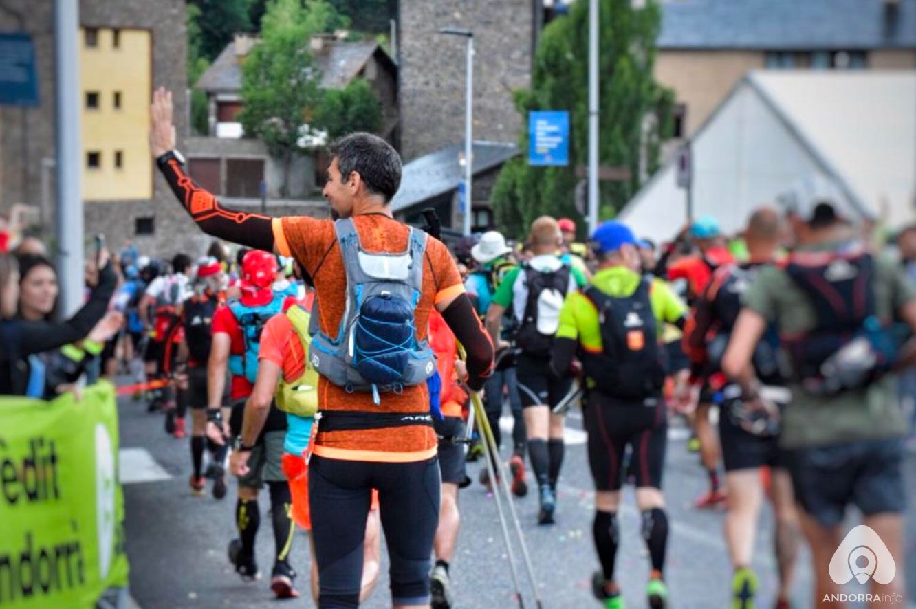 Sortida d'una de les proves de l'Ultra Trail de l'any passat.