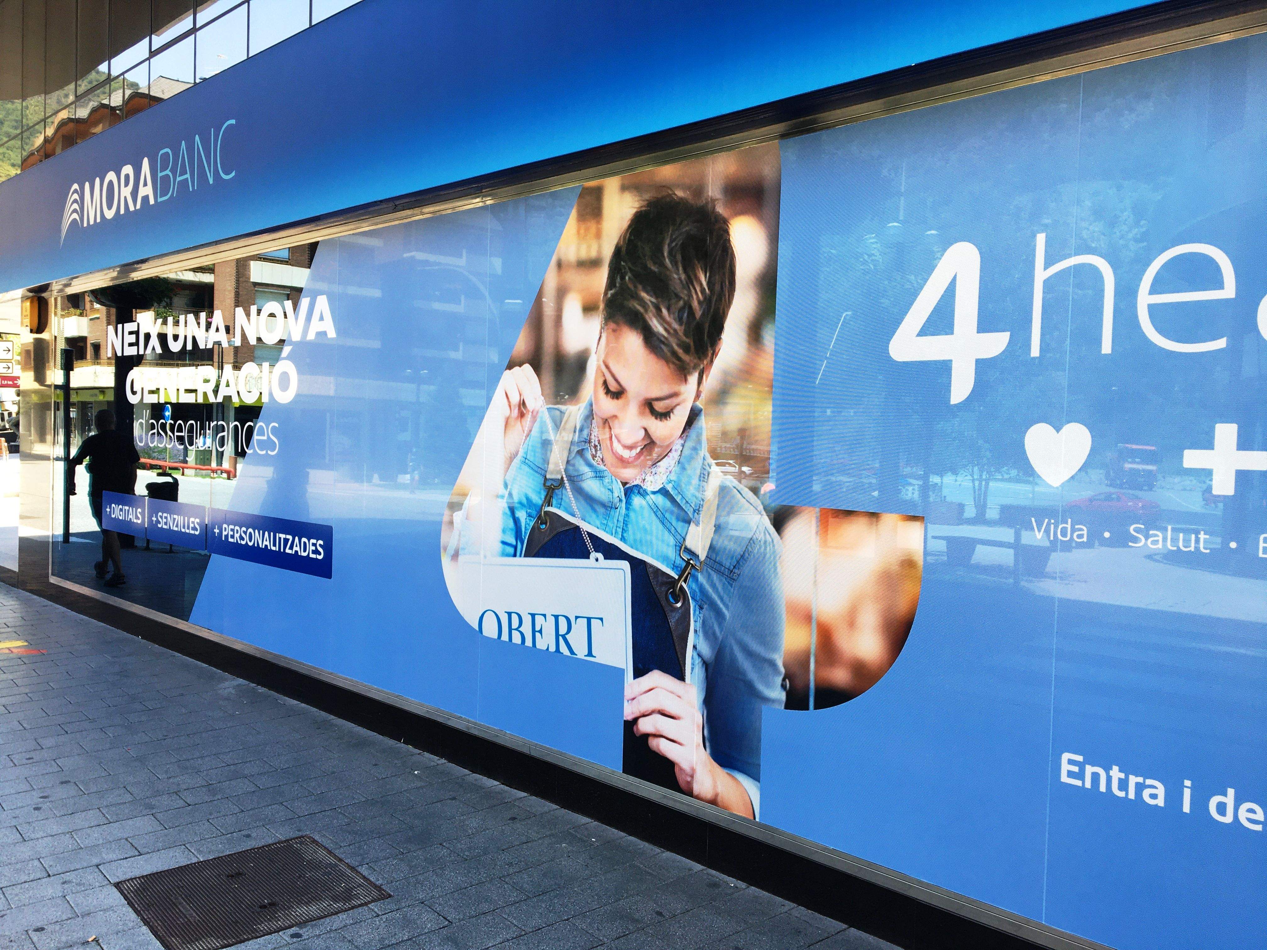 Oficina de MoraBanc a Sant Julià de Lòria.