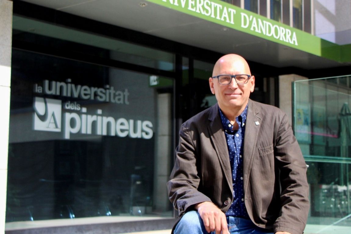 El rector de la Universitat d'Andorra, Miquel Nicolau.