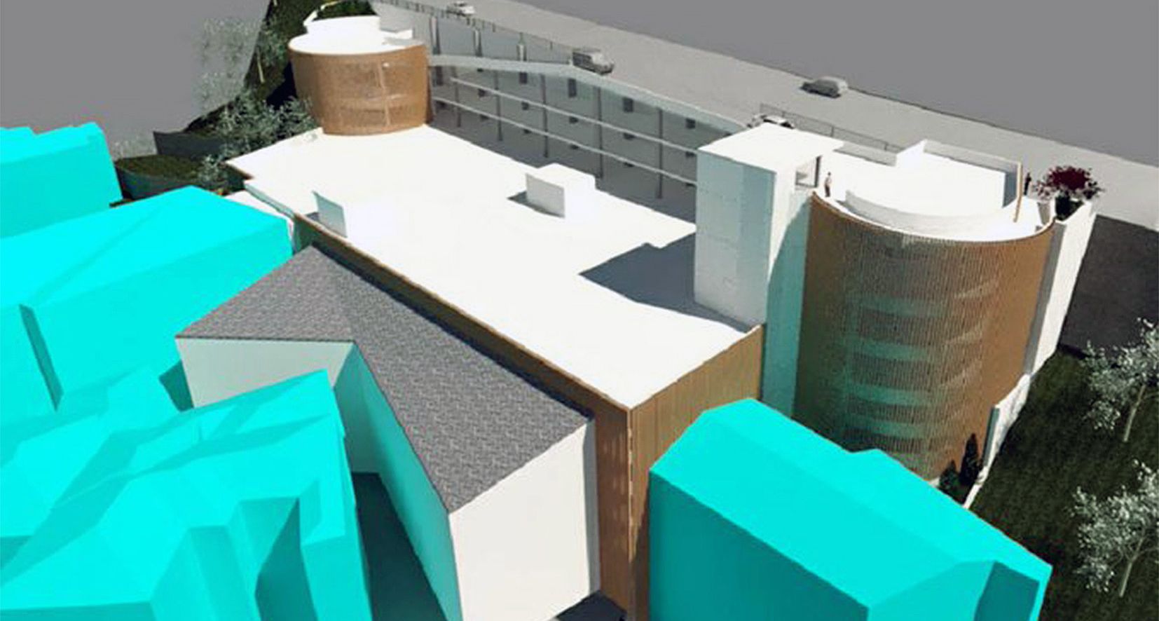 Una recreació del projecte.