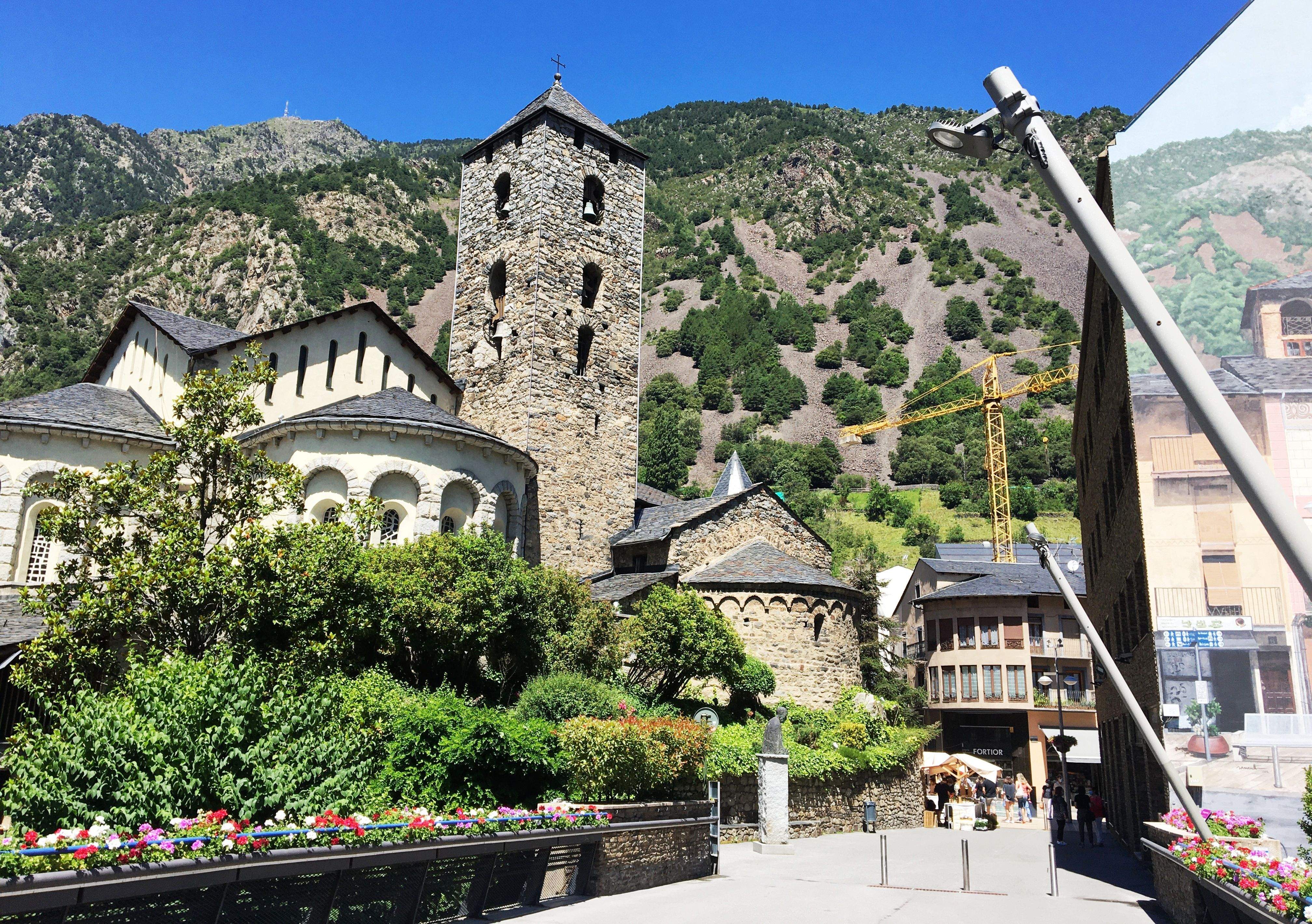 L'església d'Andorra la Vella.