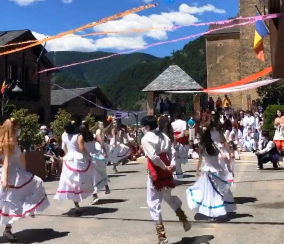 Un dels actes del Roser d'enguany.