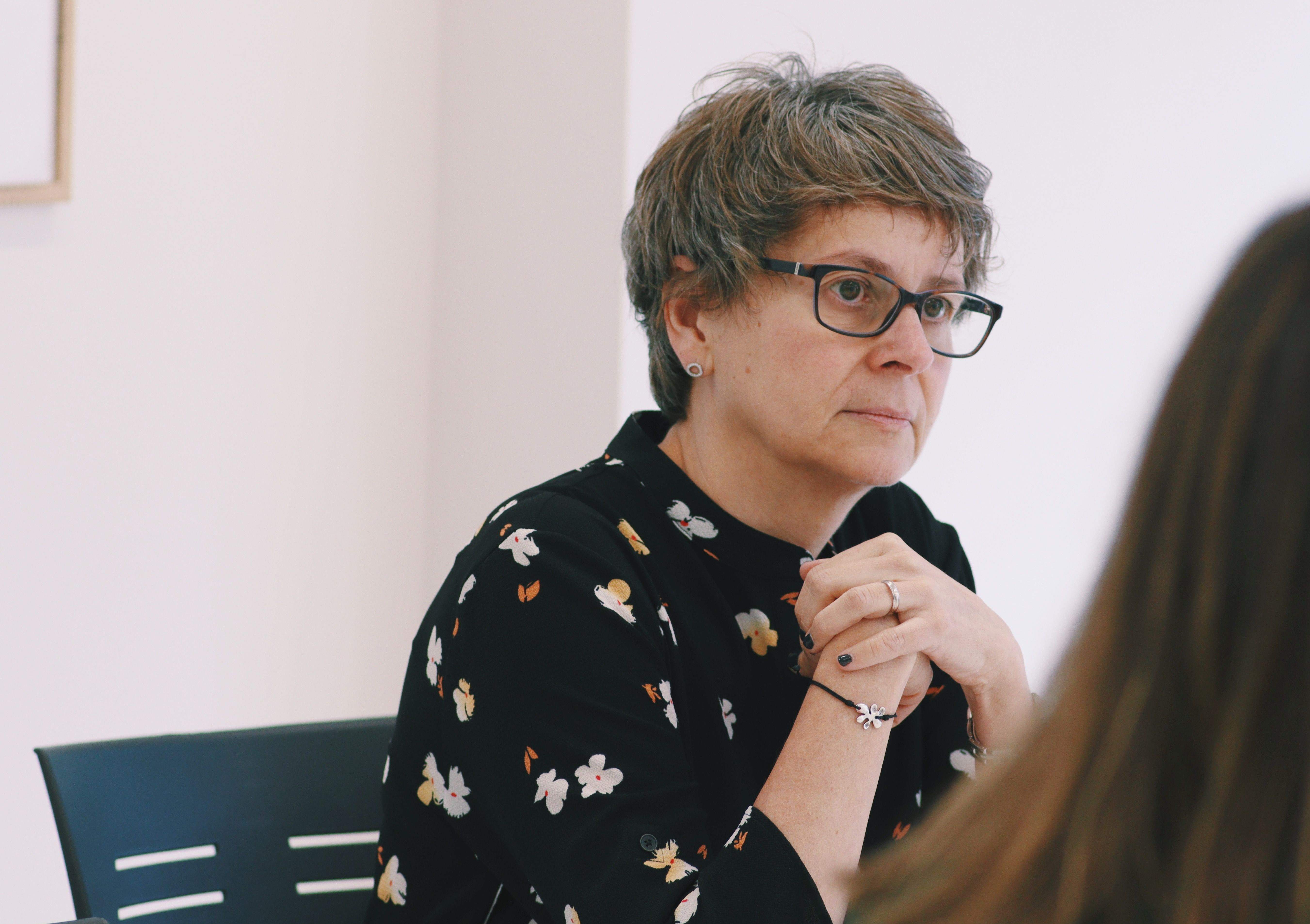 La presidenta del Partit Socialdemòcrata, Susanna Vela