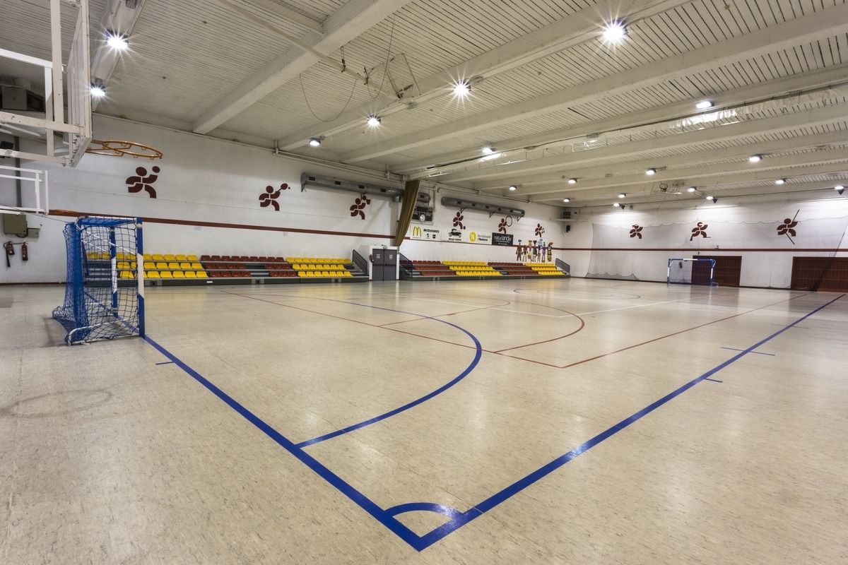 El poliesportiu de Sant Julià de Lòria.