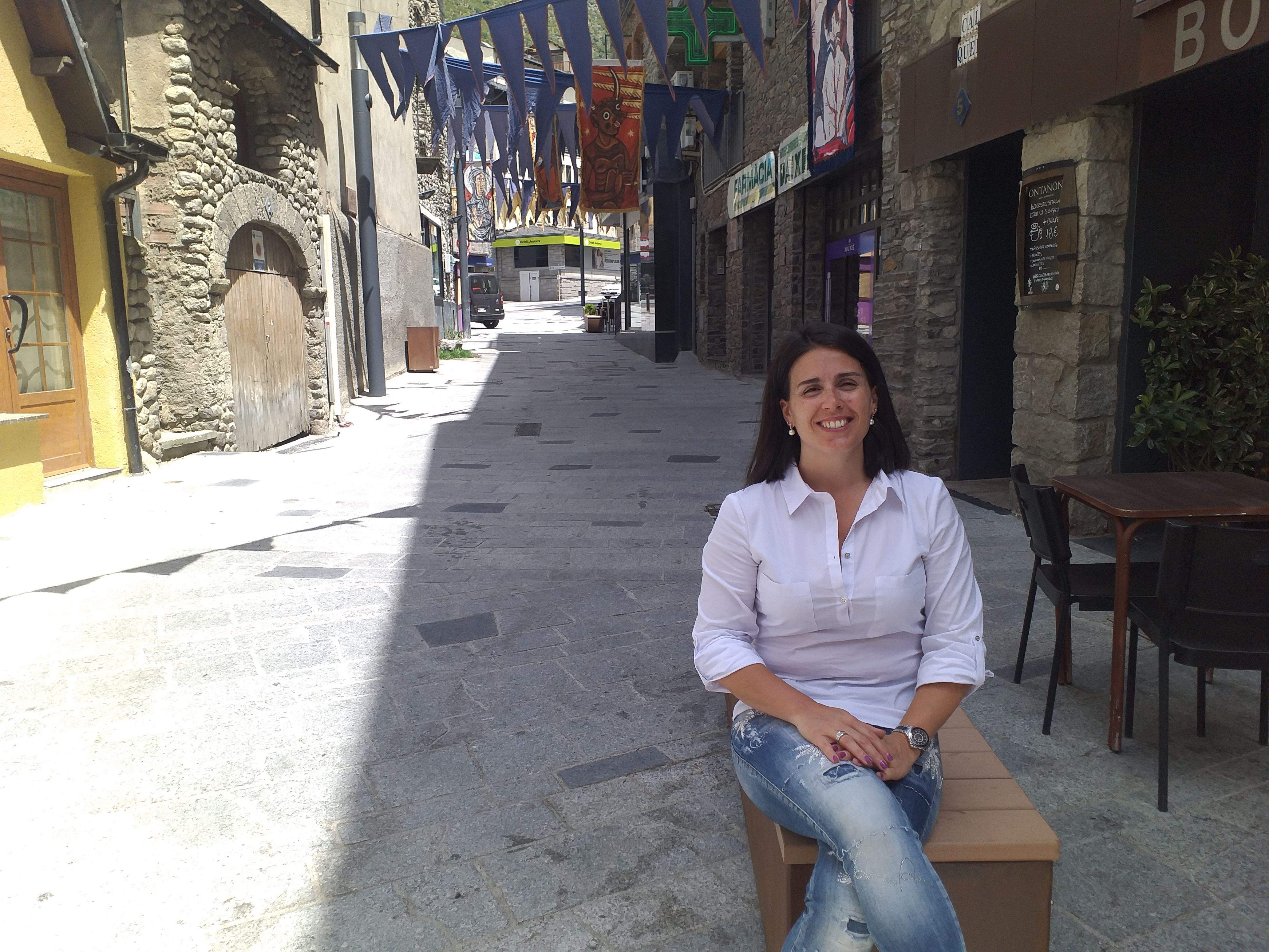 La portaveu del Sindicat, Rebeca Bonache.