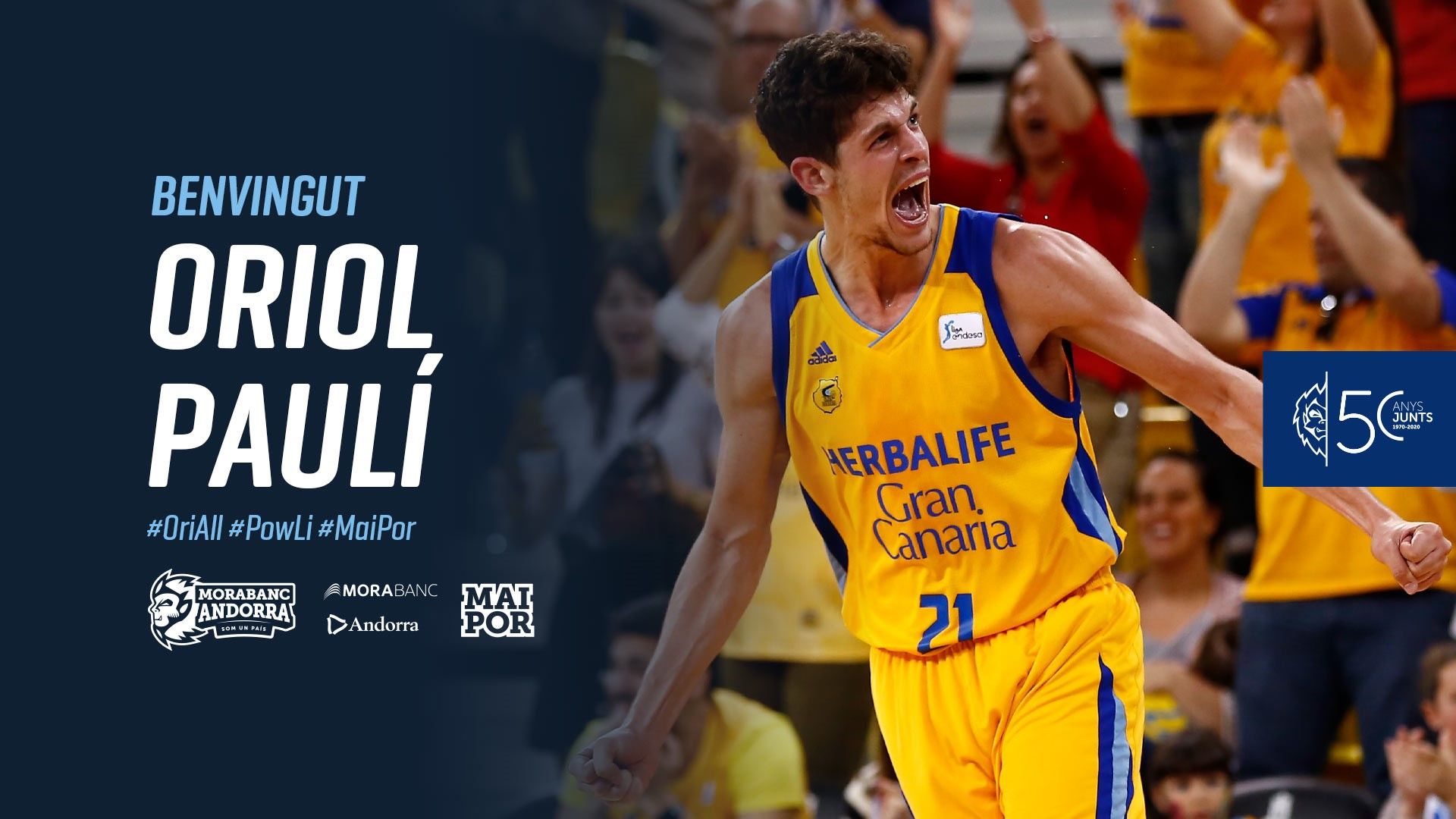 Oriol Paulí ha jugat les darreres sis temporades al Gran Canària.