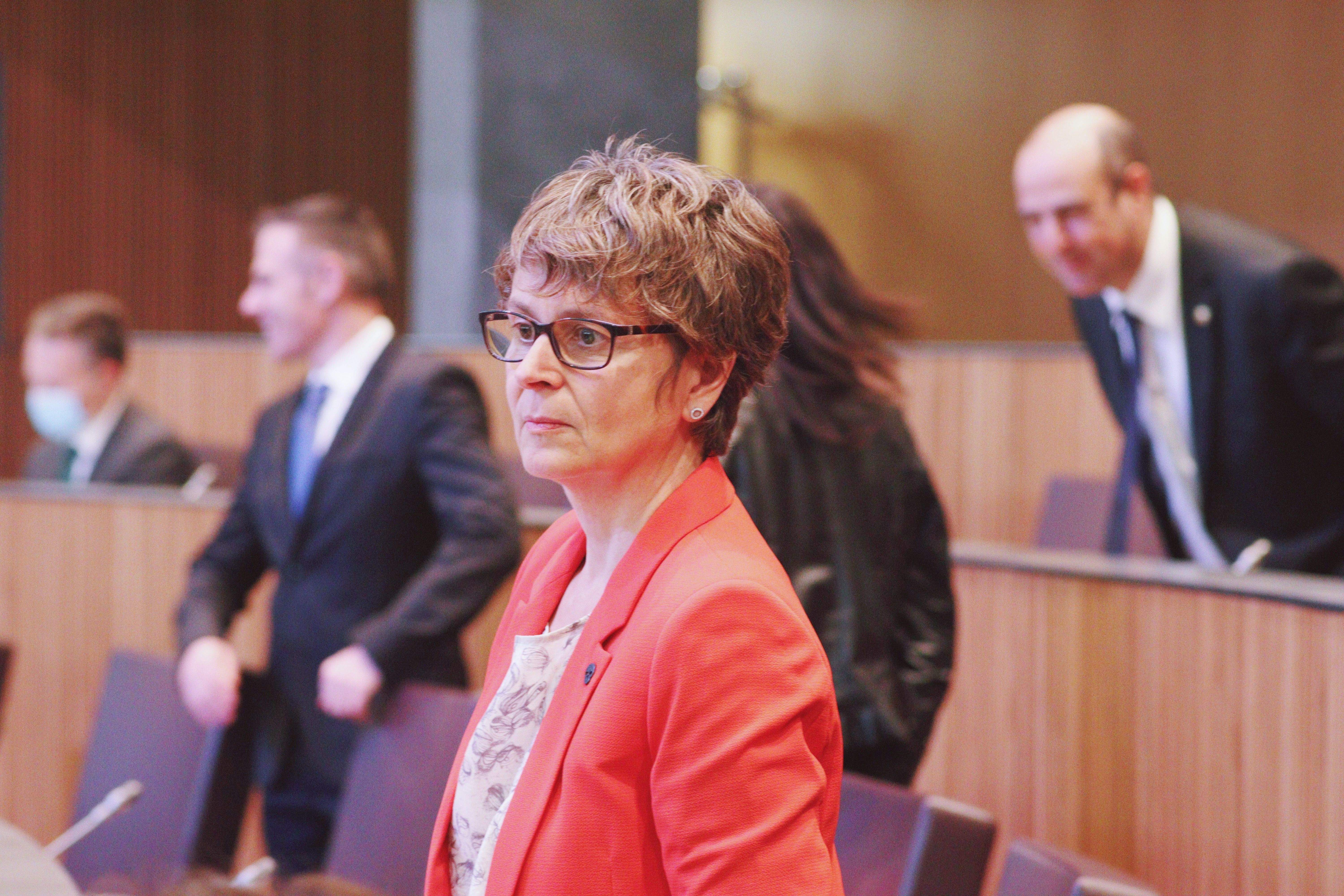 La presidenta del Partit Socialdemòcrata, Susanna Vela