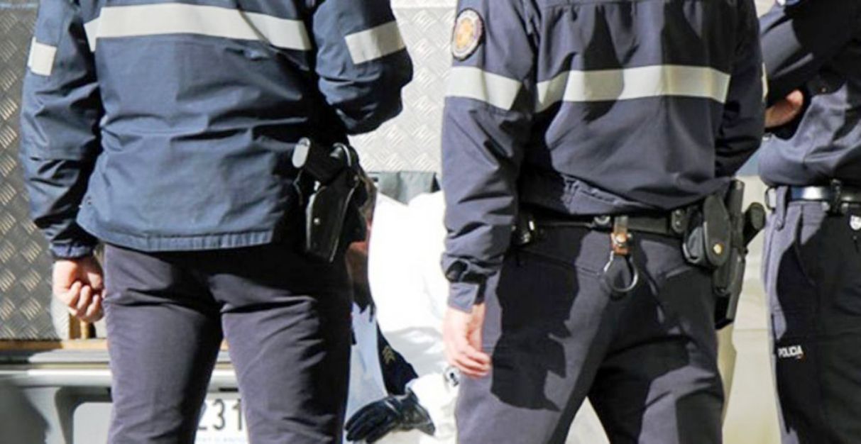 Dos agents de policia.