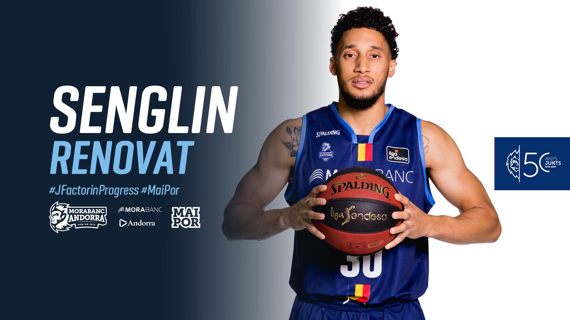 Jeremy Senglin continuarà un any més al MoraBanc.