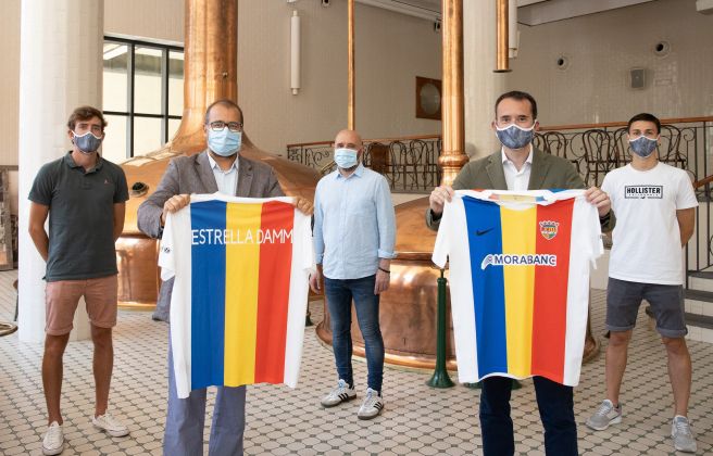 Samarretes del FC Andorra amb el nou patrocinador