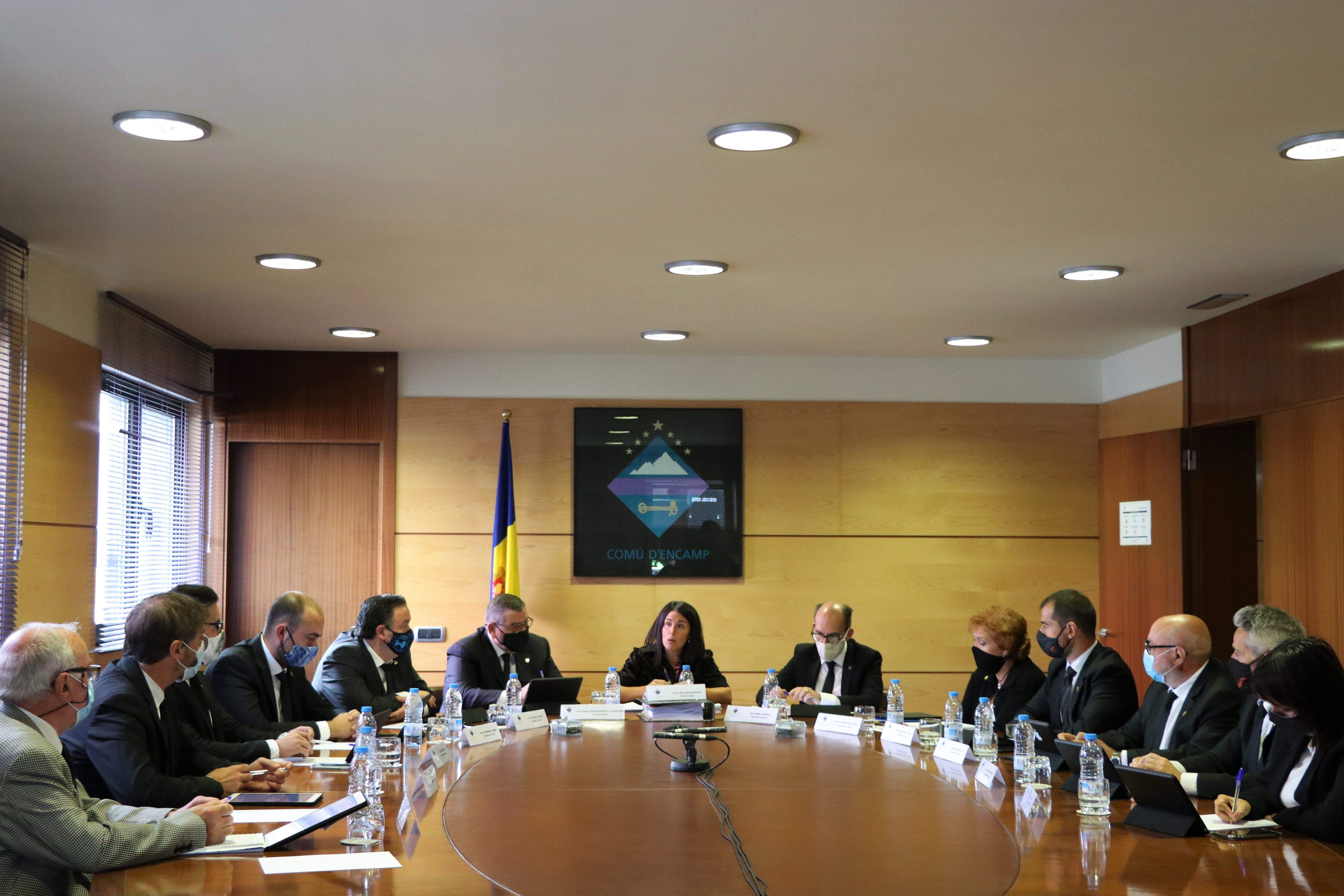 Consell de comú al Pas de la Casa