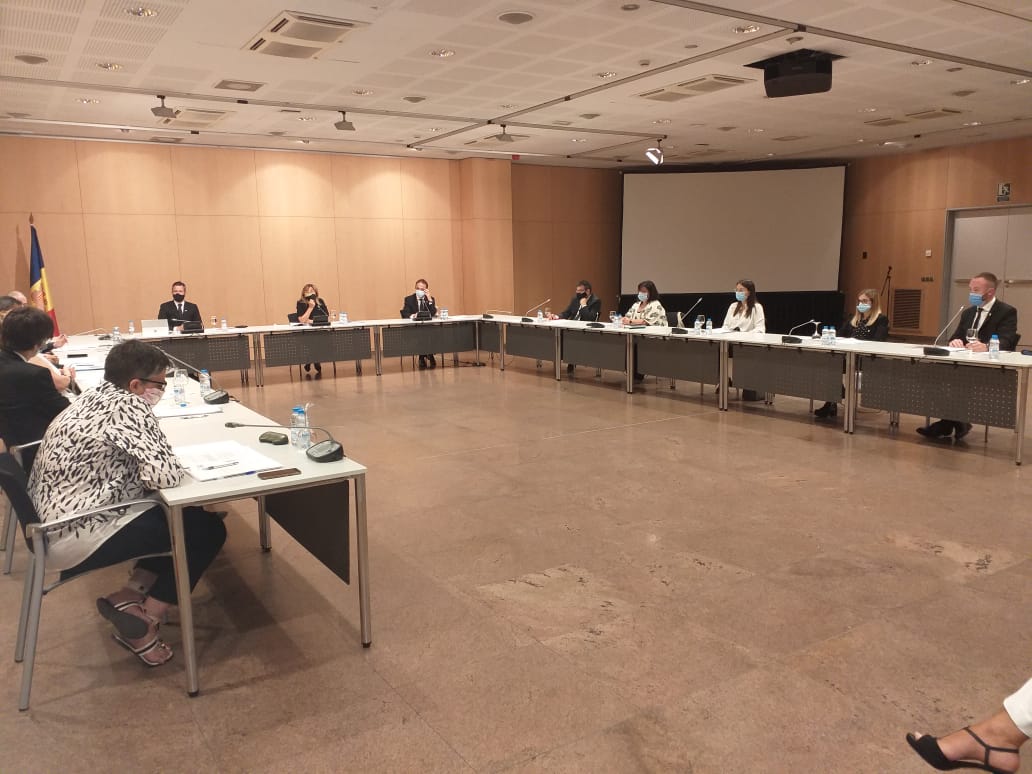 Un instant d'una sessió de comú celebrada a Andorra la Vella.