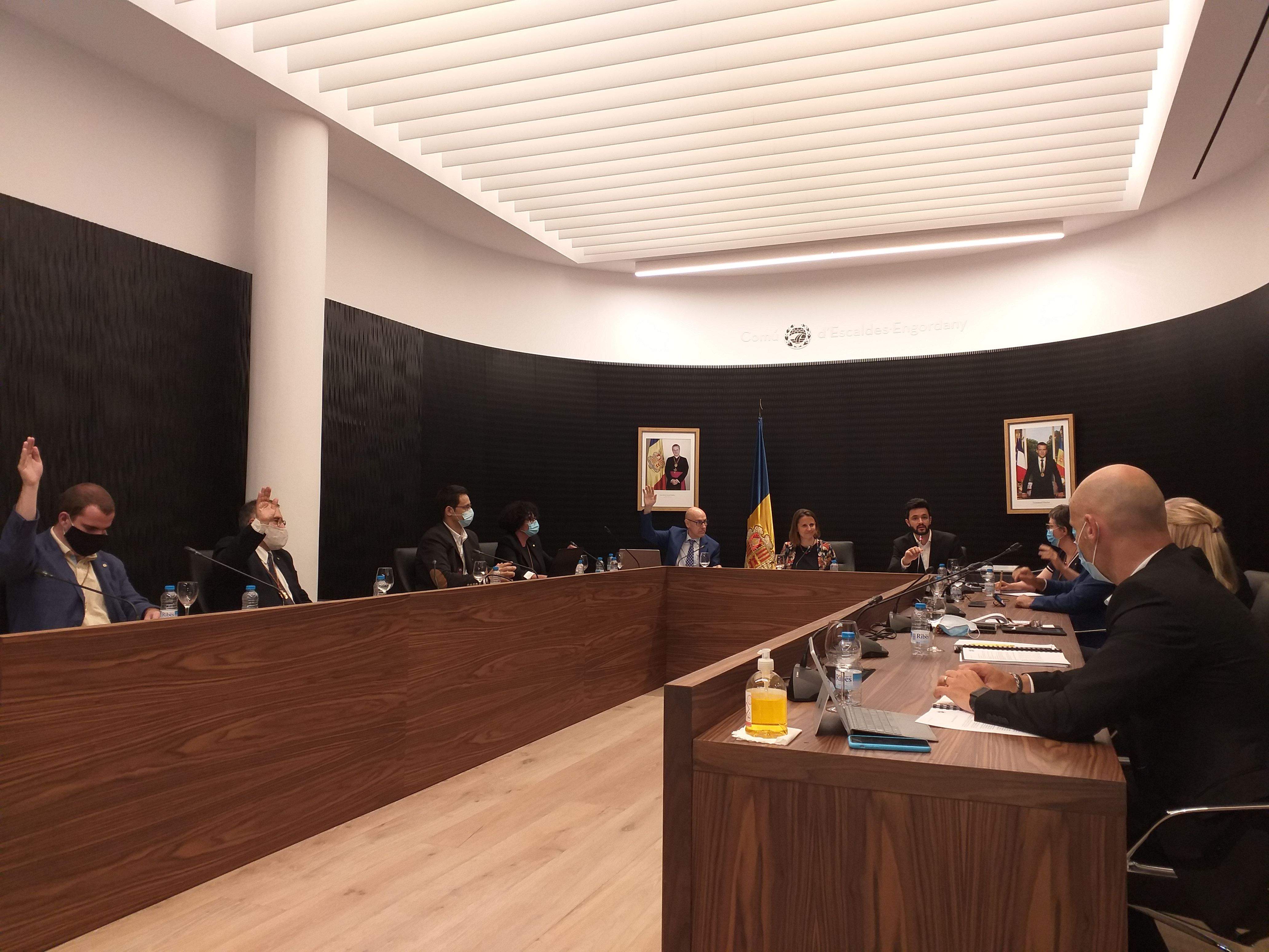 La majoria vota el pressupost 2020 del comú d'Escaldes-Engordany.