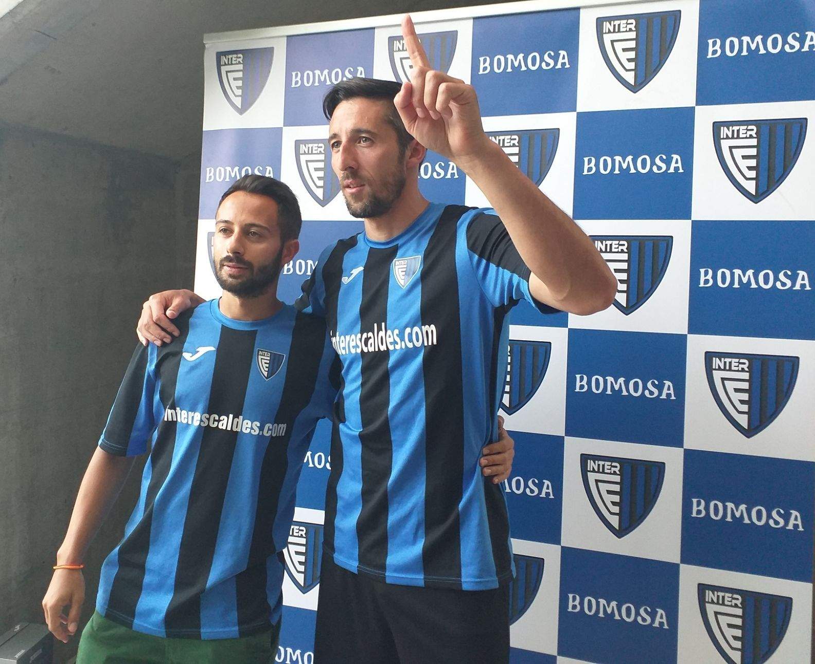 Ludo i Fede han estat presentats amb l'Inter d'Escaldes.