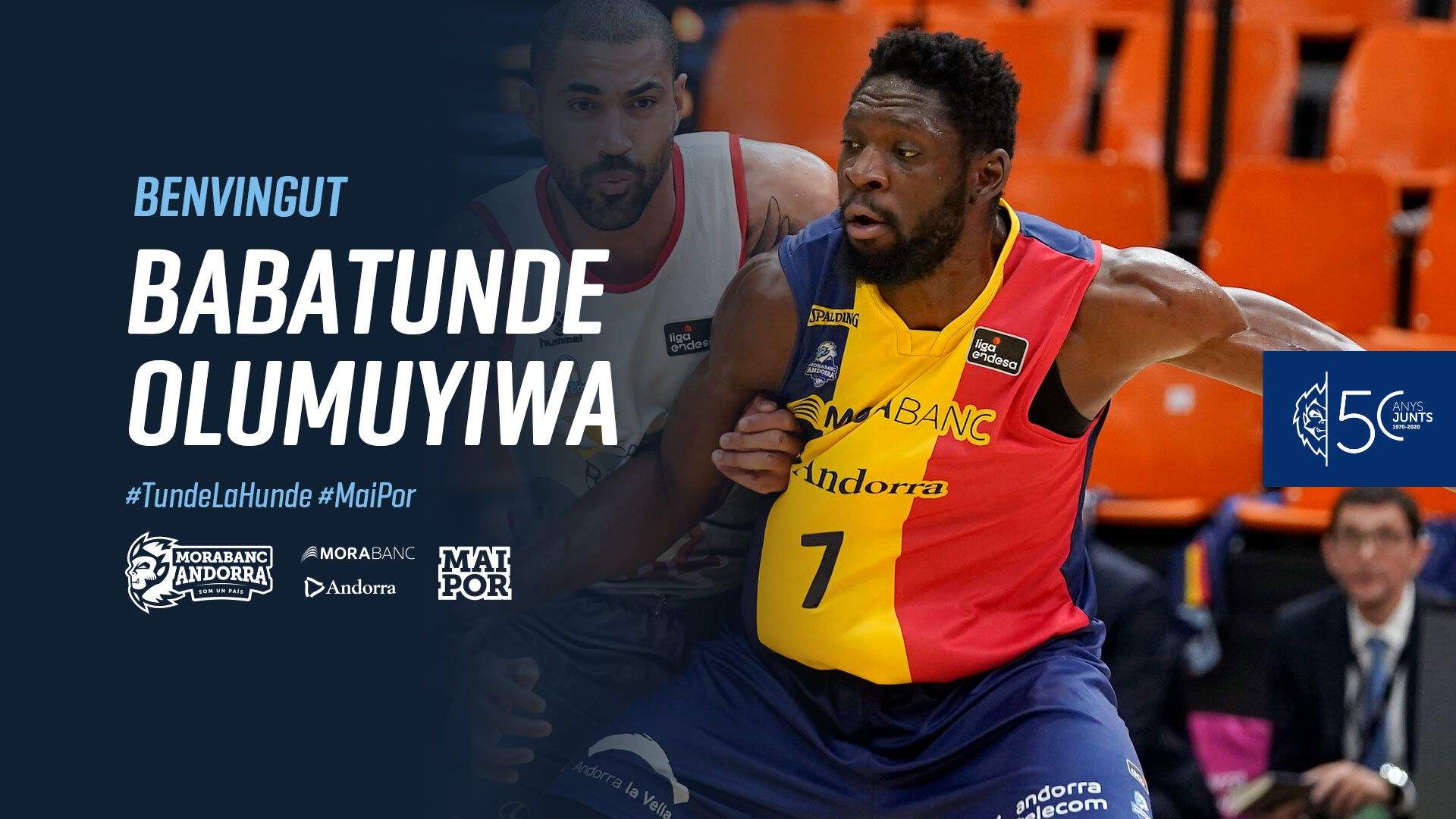 El MoraBanc ha donat la segona benvinguda a Tunde.