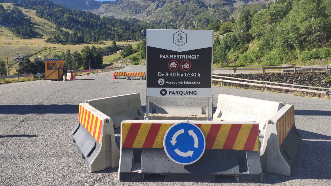 L'obstacle que restringeix el pas, aquest diumenge.