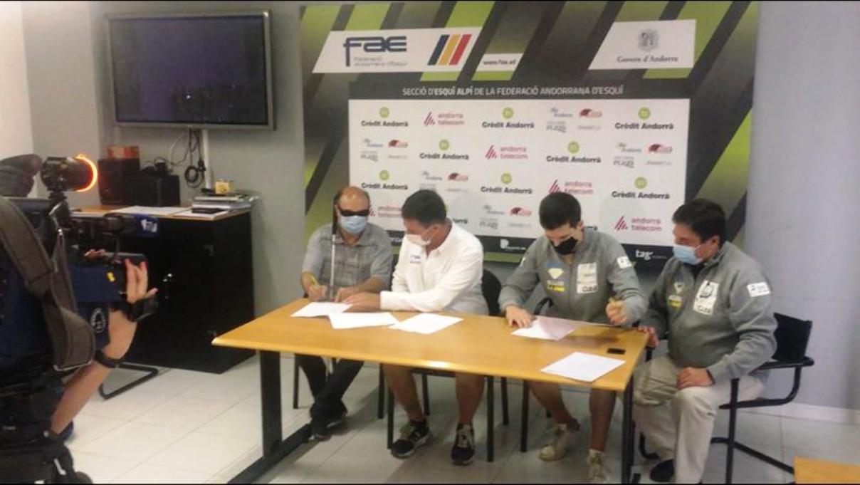 La signatura del conveni s'ha fet aquest dimecres.