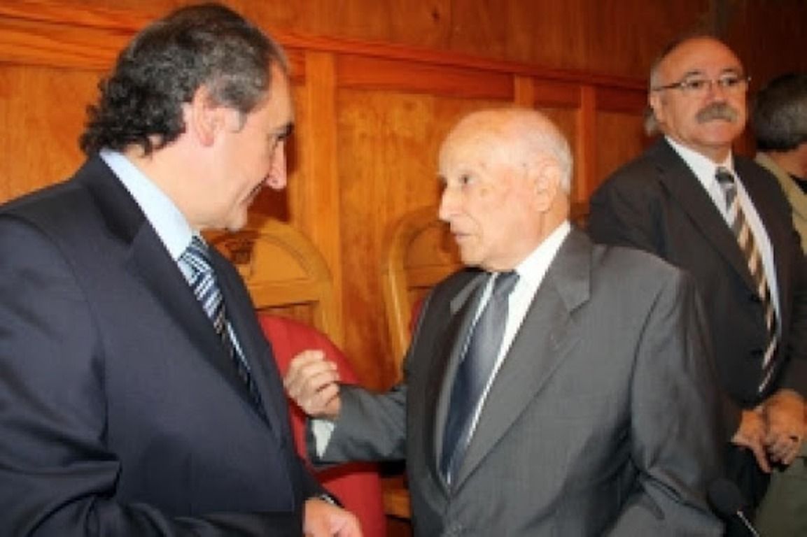 Francesc Badia amb Jaume Bartumeu.