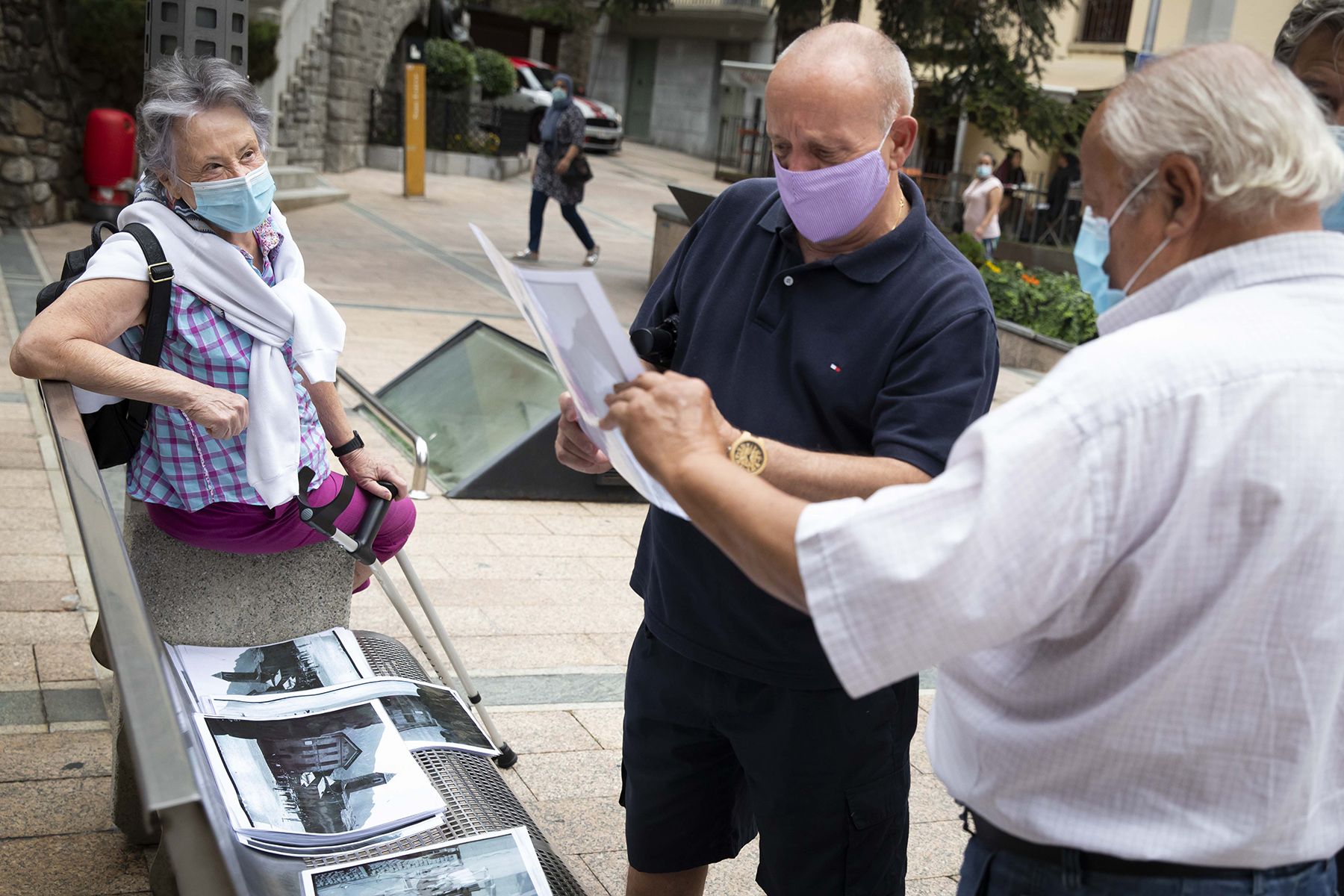 Recorreguts històrics per recordar com ha canviat l’avinguda Meritxell ...