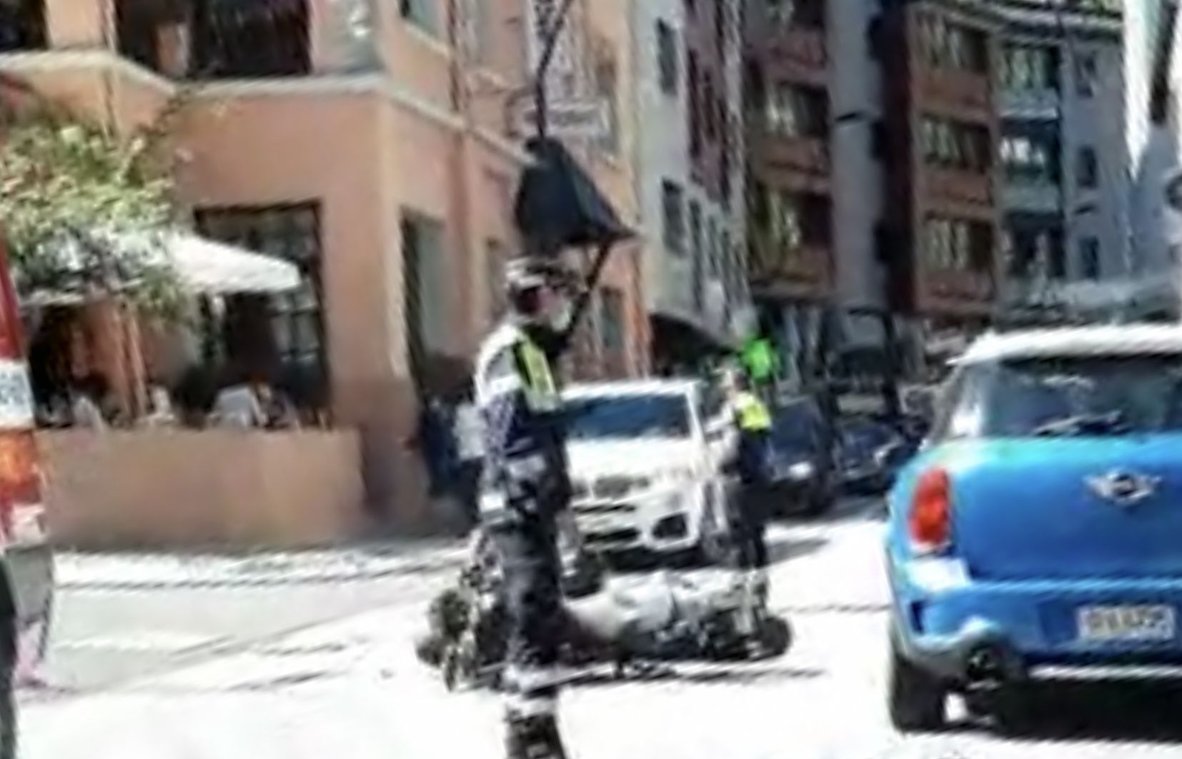 L'accident ha tingut lloc a l'altura del carrer Major.