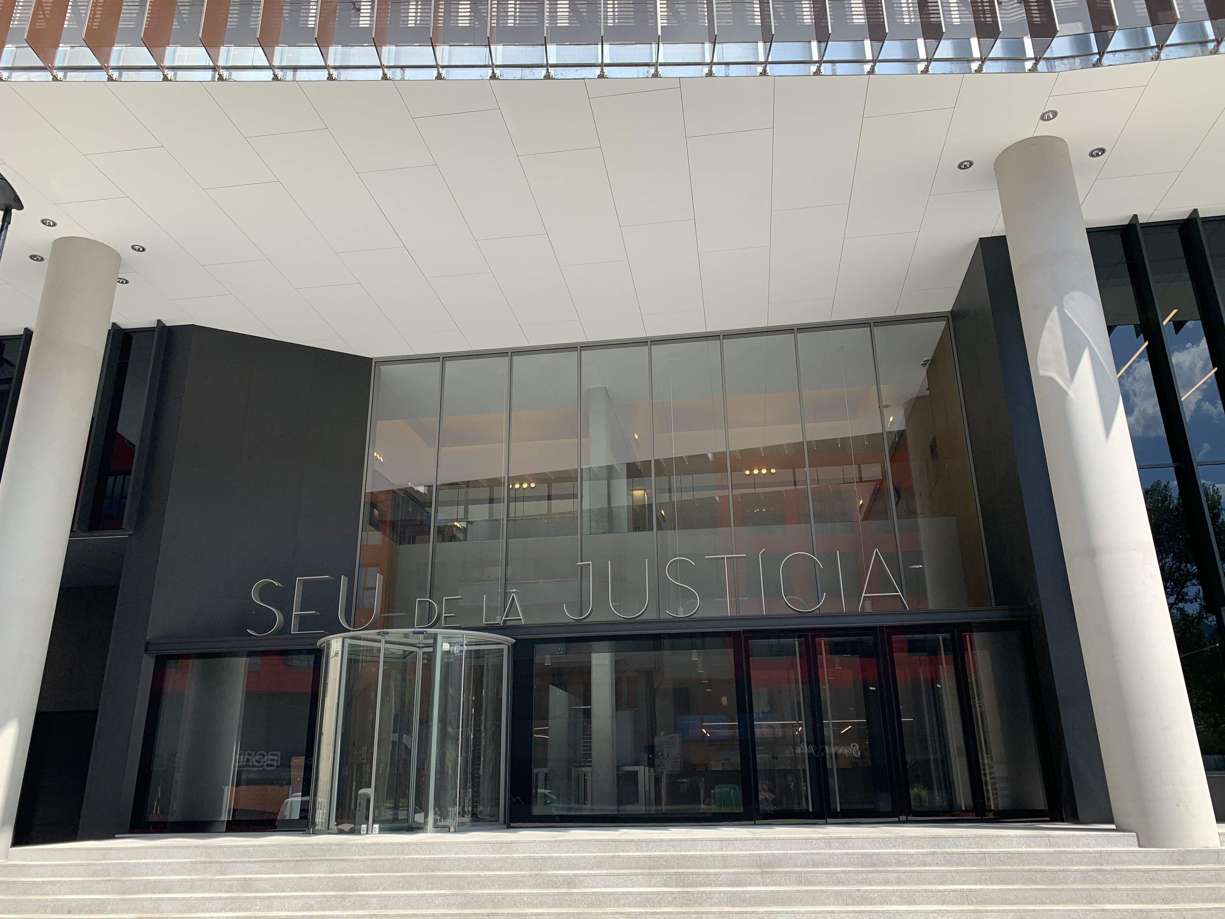 La sentència s'ha dictat ja a les noves dependències judicials.