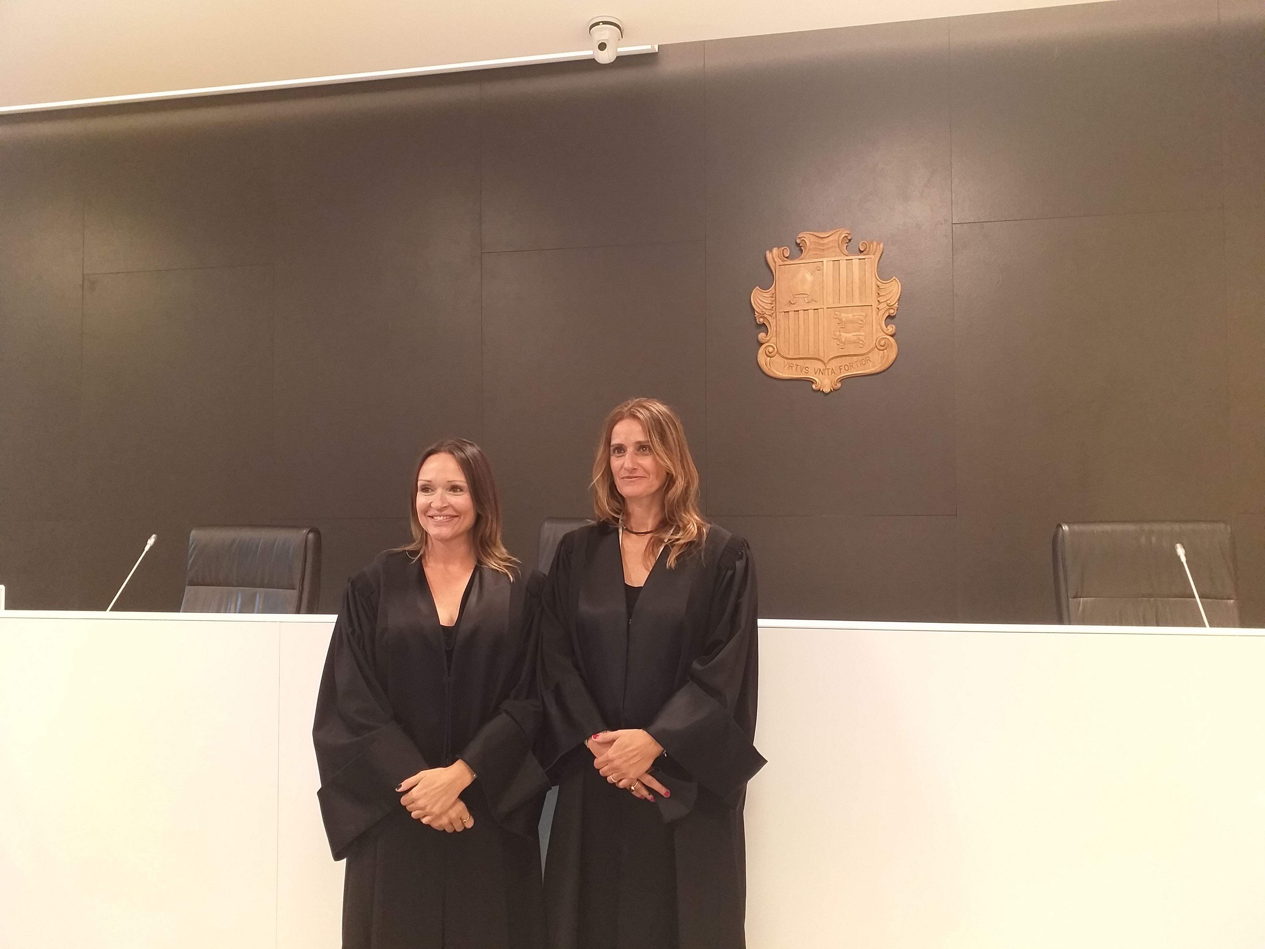 Bailén i Cornellà han jurat el càrrec a la nova seu de la justícia.