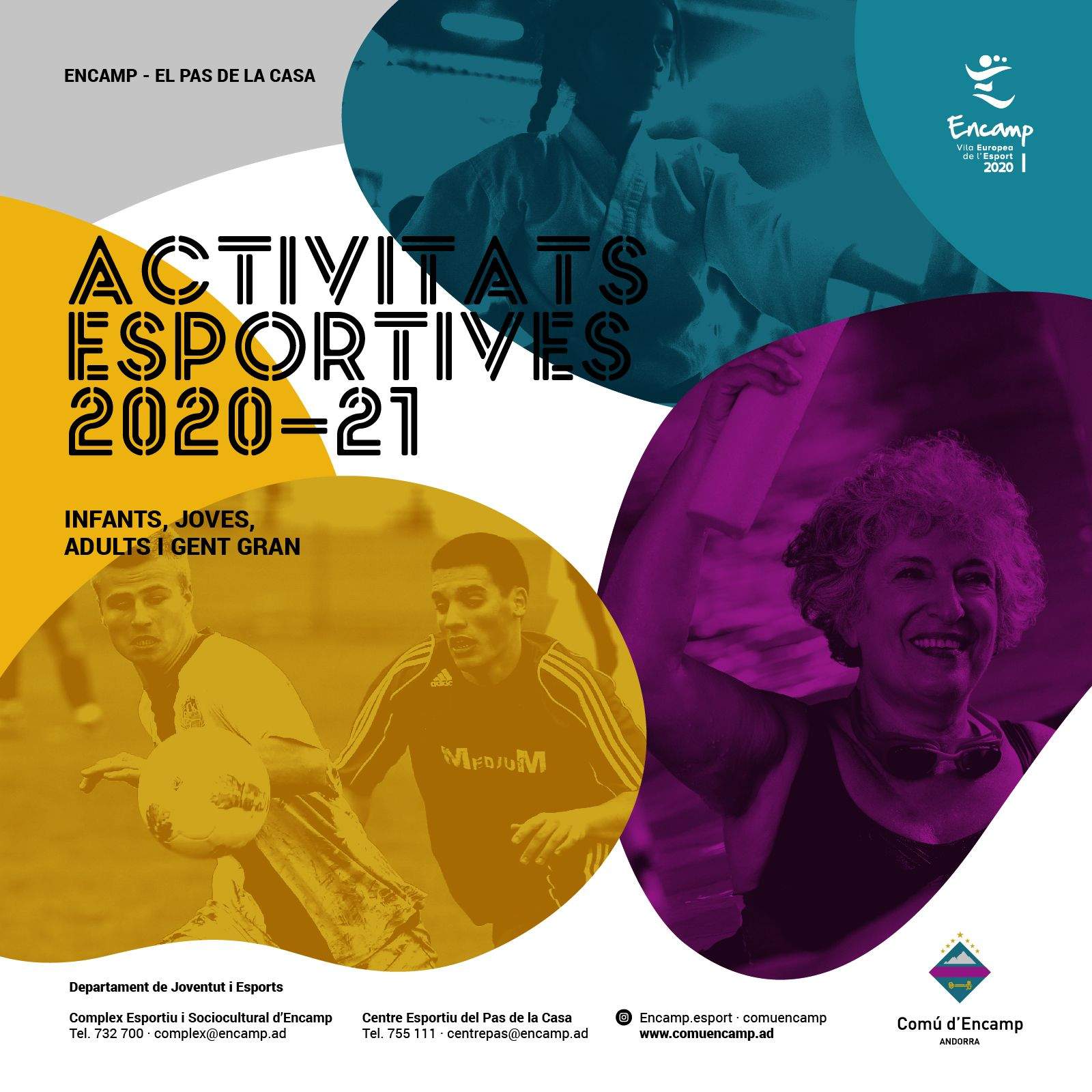 El cartell del fulletó de les activitats.