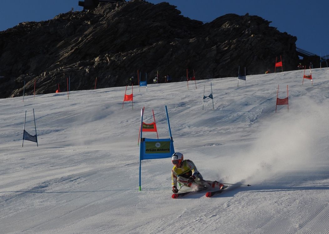 Gabriel Bartumeu durant una sessió d'entrenament