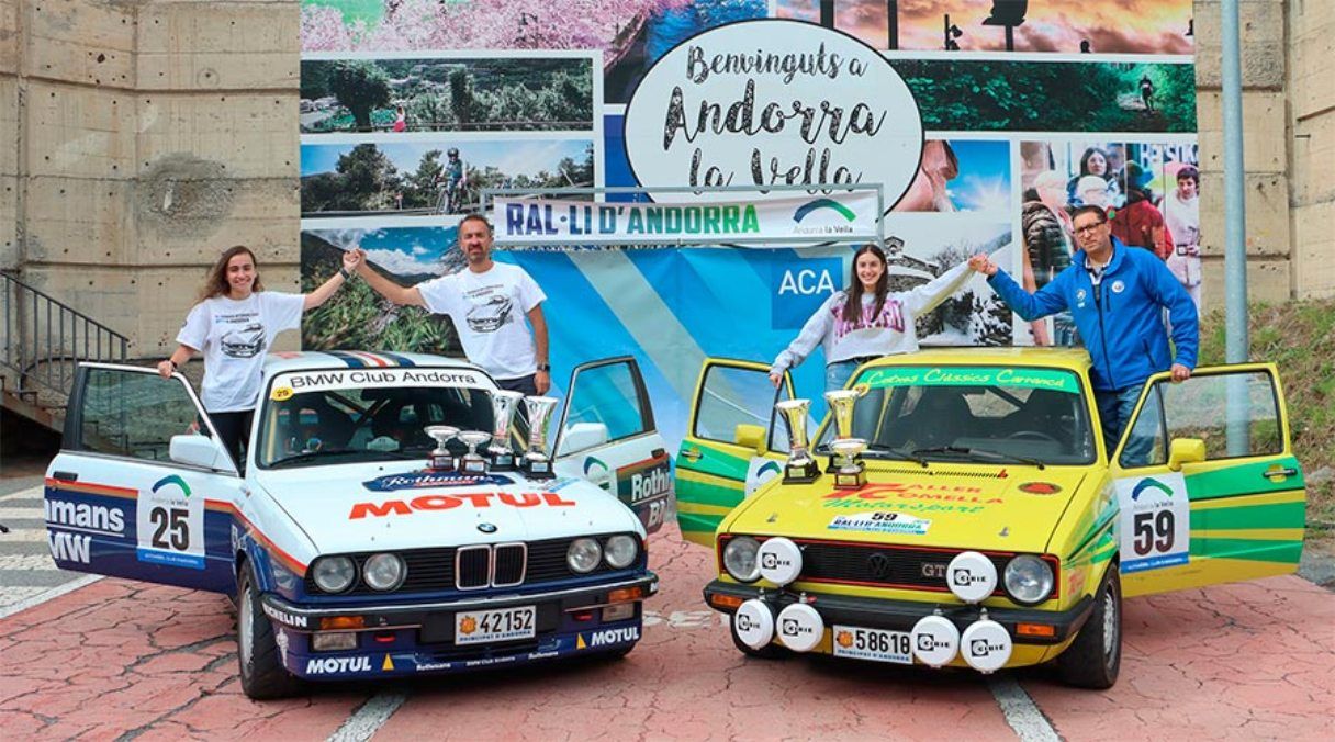 Els dos primers classificats del  Ral·li.