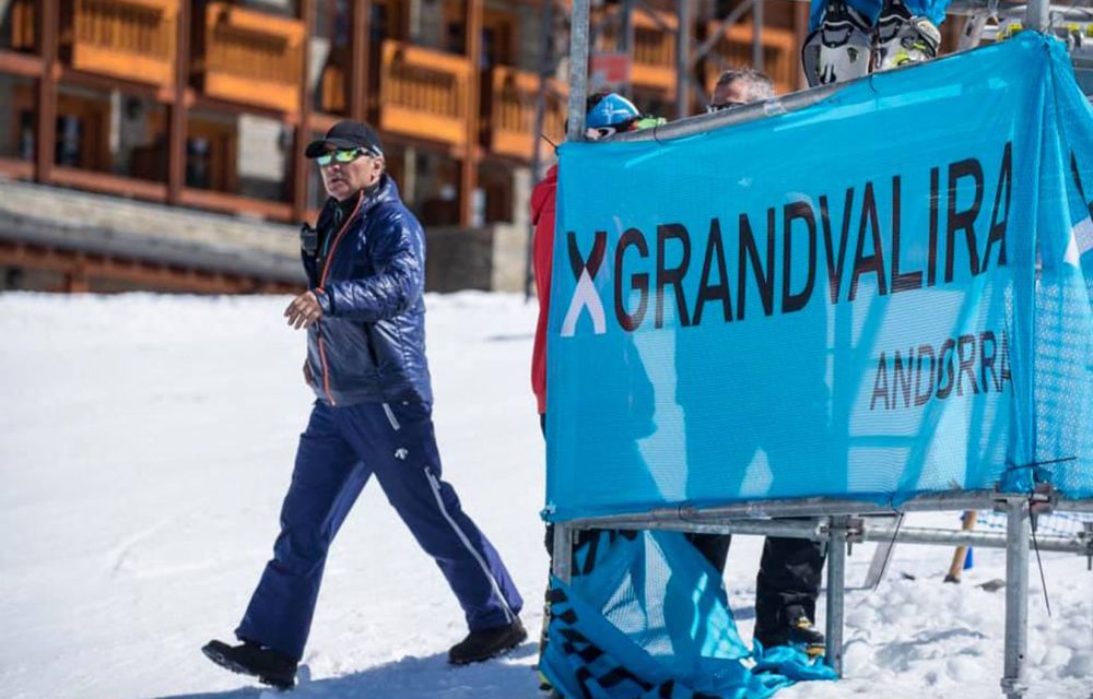 Ton Naudi anant per feina. | GRANDVALIRA