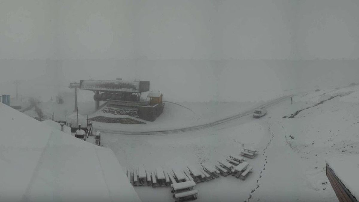 La nevada ha deixat gruixos importants a llocs on no és habitual en aquestes dates.