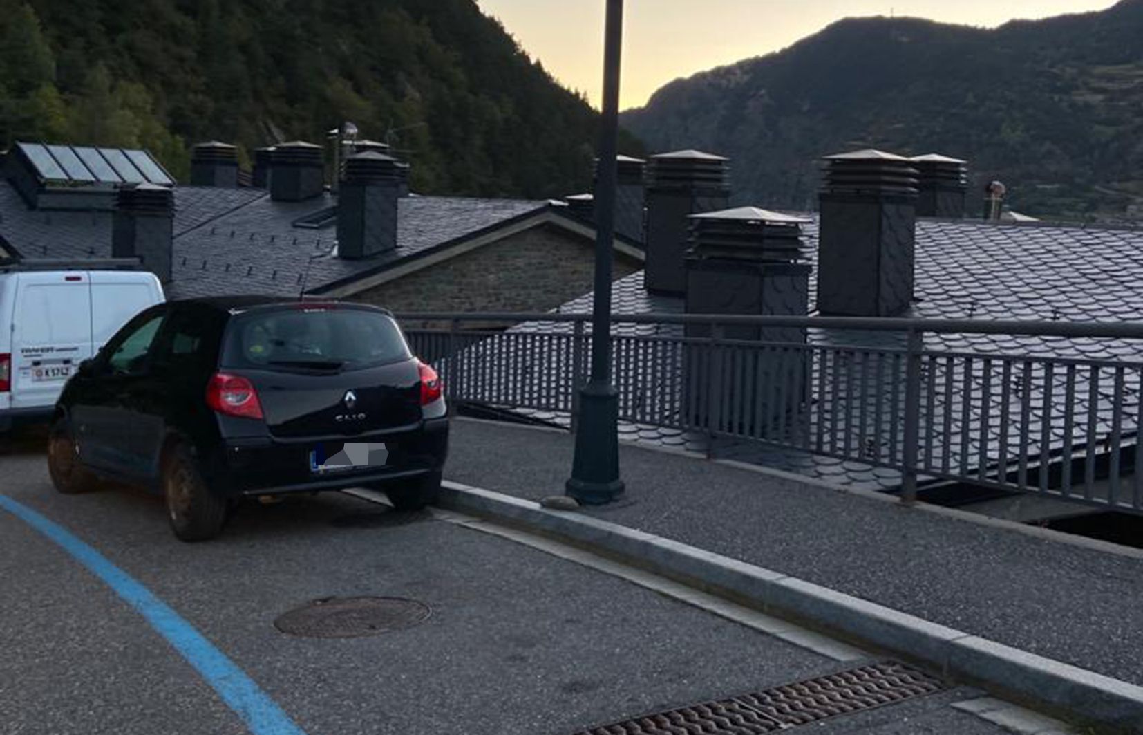 Zona dels Cortals on hi ha l'edifici on haurien passat els fets.