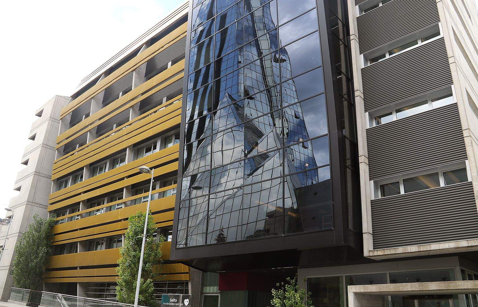 Una imatge de l'exterior de la residència Salita.