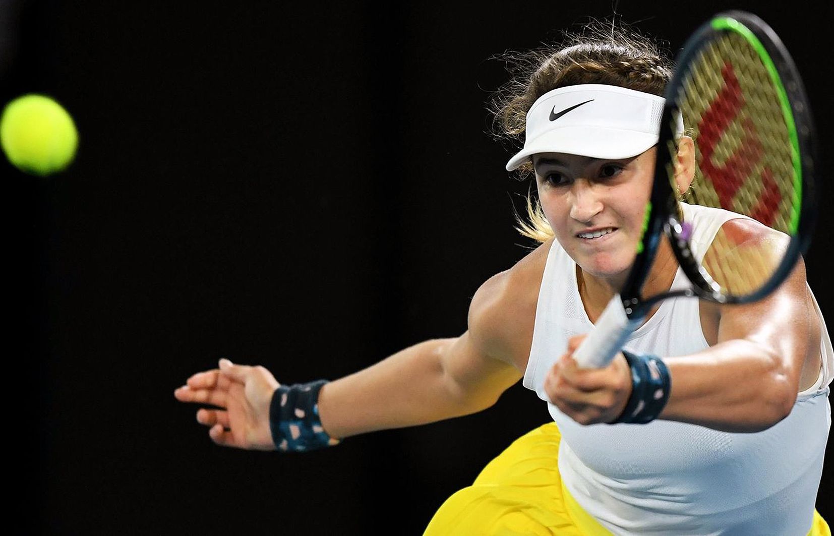 Vicky Jiménez en acció.