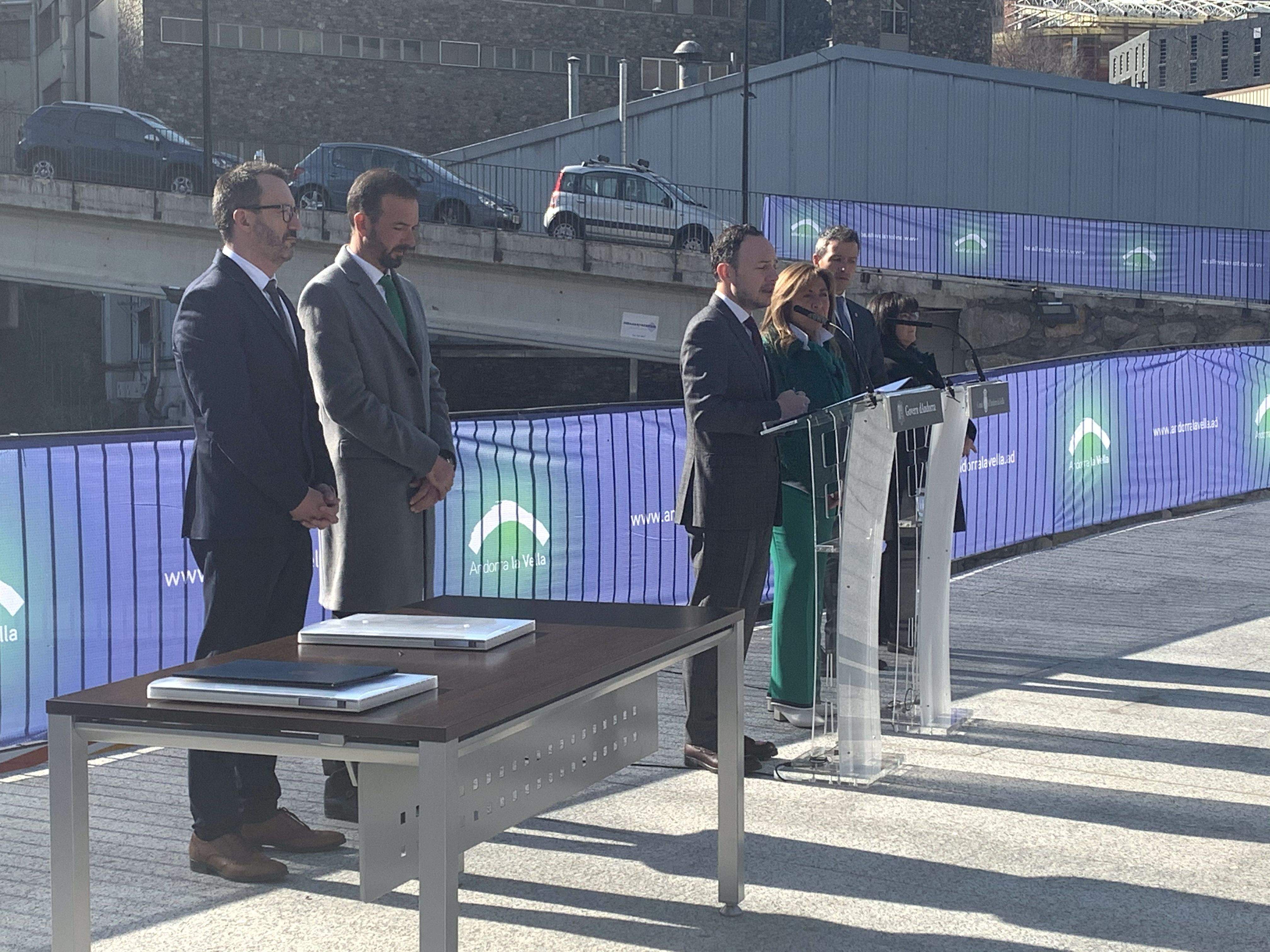 Presentació del conveni el 12 de març.