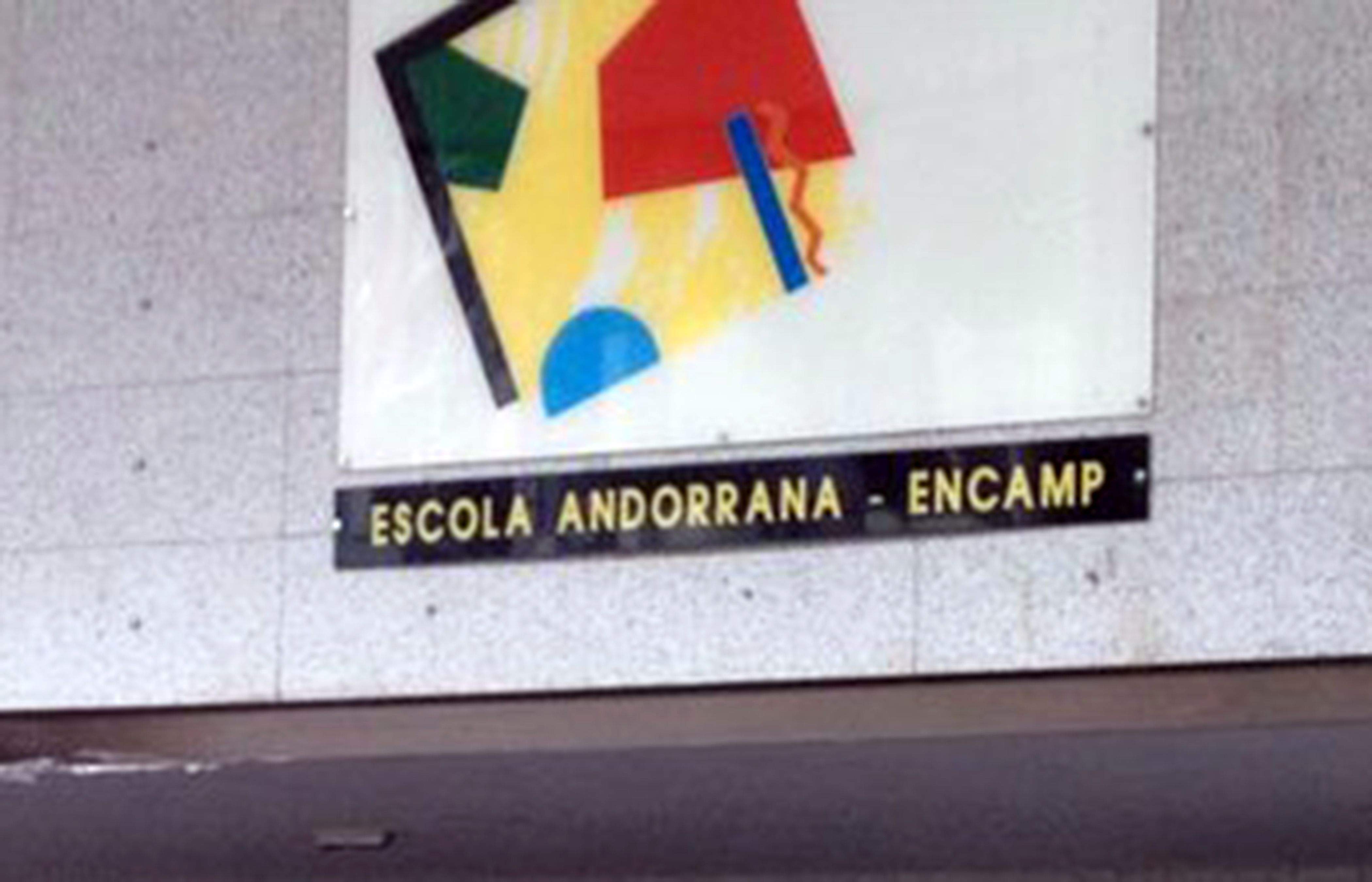Una imatge de l'Escola andorrana de primera ensenyança d'Encamp.