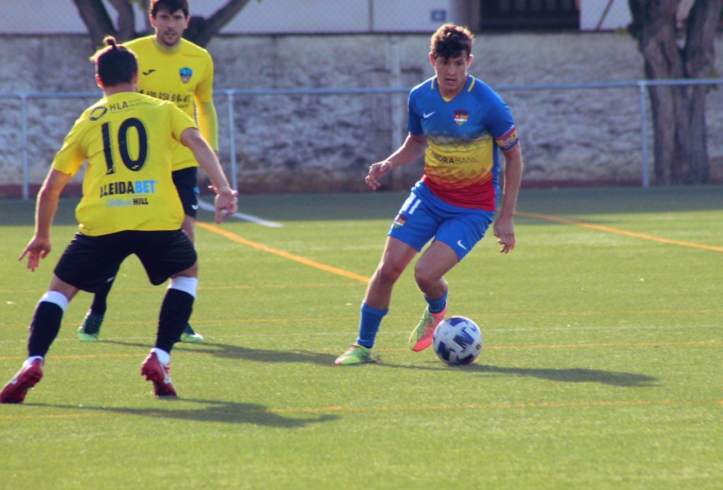 Un instant del partit.