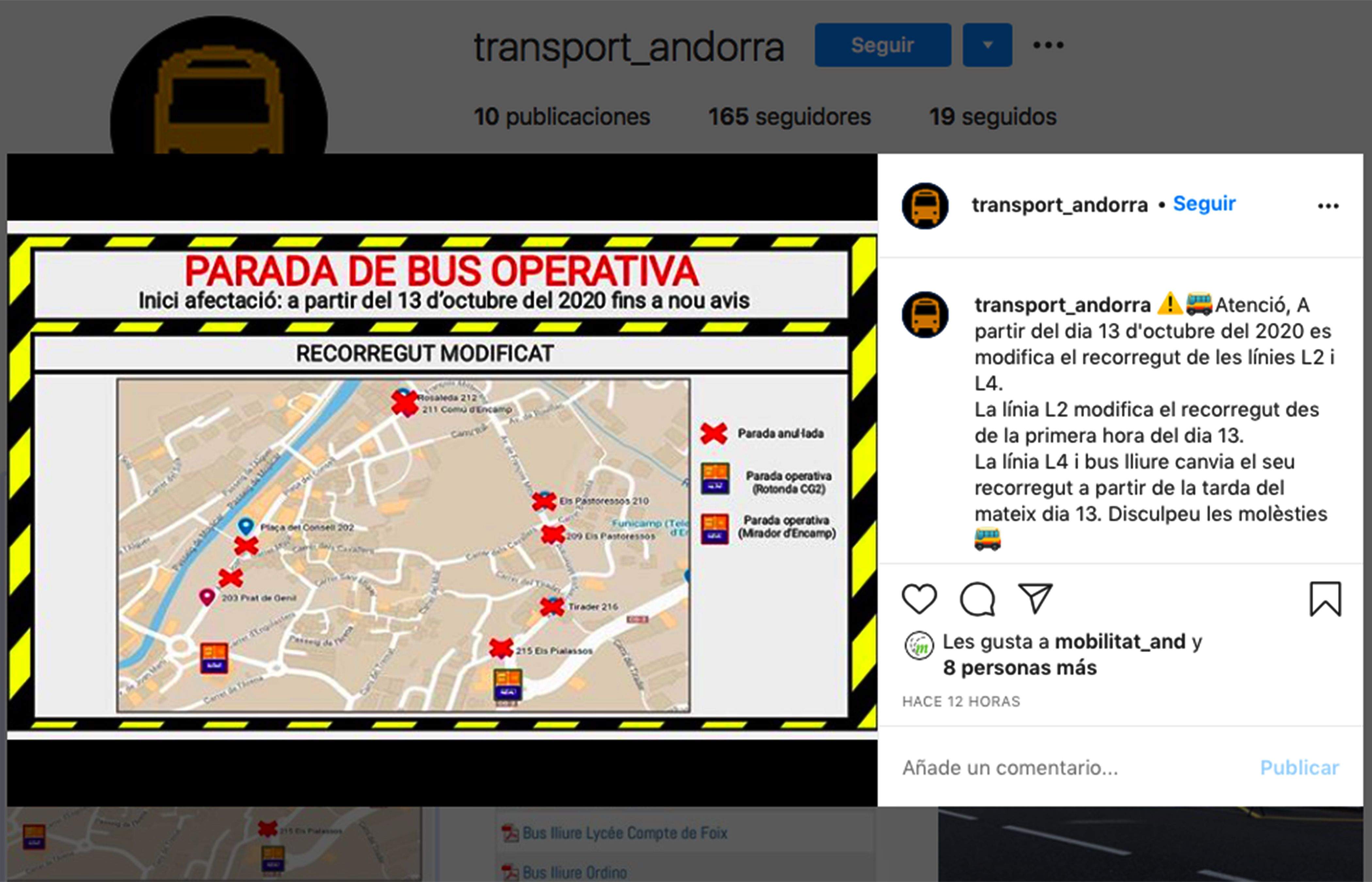 La informació a Instagram. La informació a Instagram.