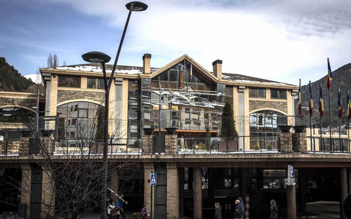 Edifici del comú de la Massana.