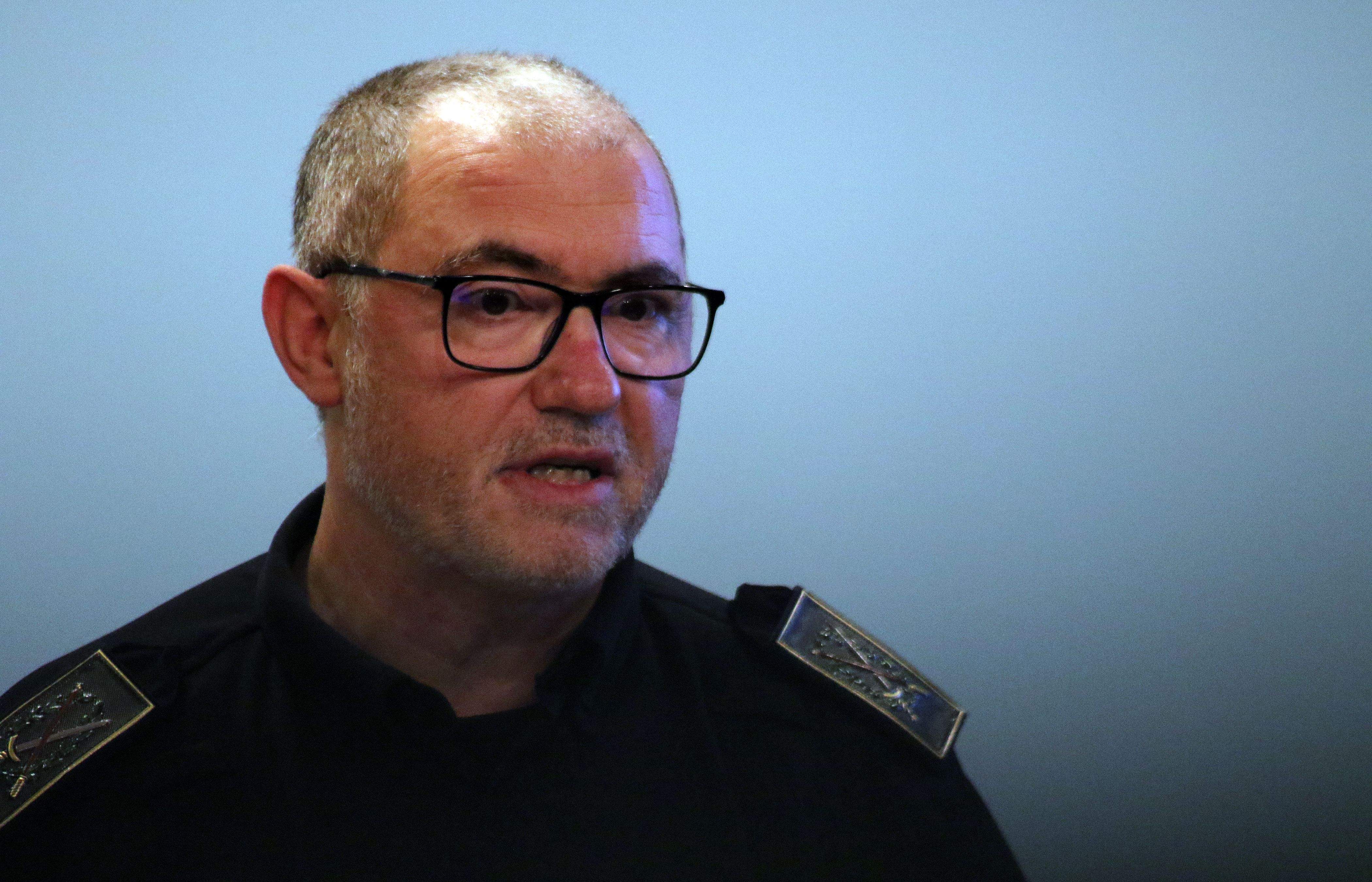 El director adjunt de la policia Miquel Àngel Barbolla.