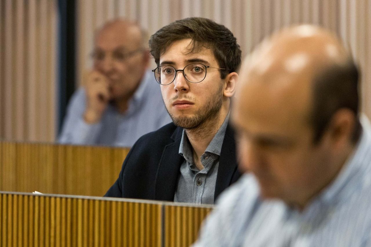 Roger Padreny durant una comissió legislativa.