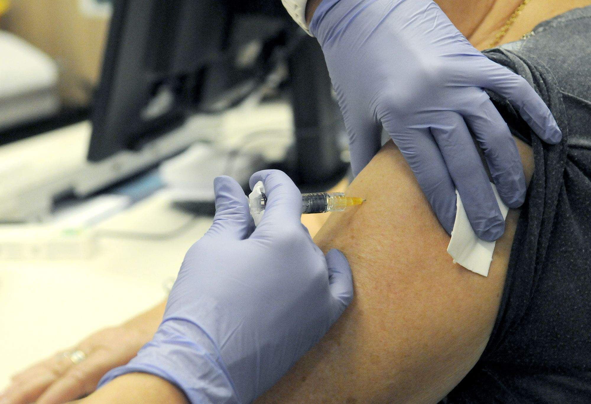 Vacunació de la grip.