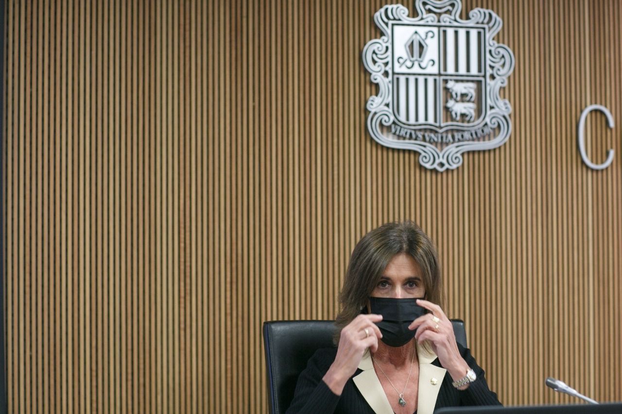 La ministra d'Educació i Ensenyament Superior, Ester Vilarrubla.