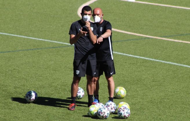 Nacho Castro, en un entrenament.