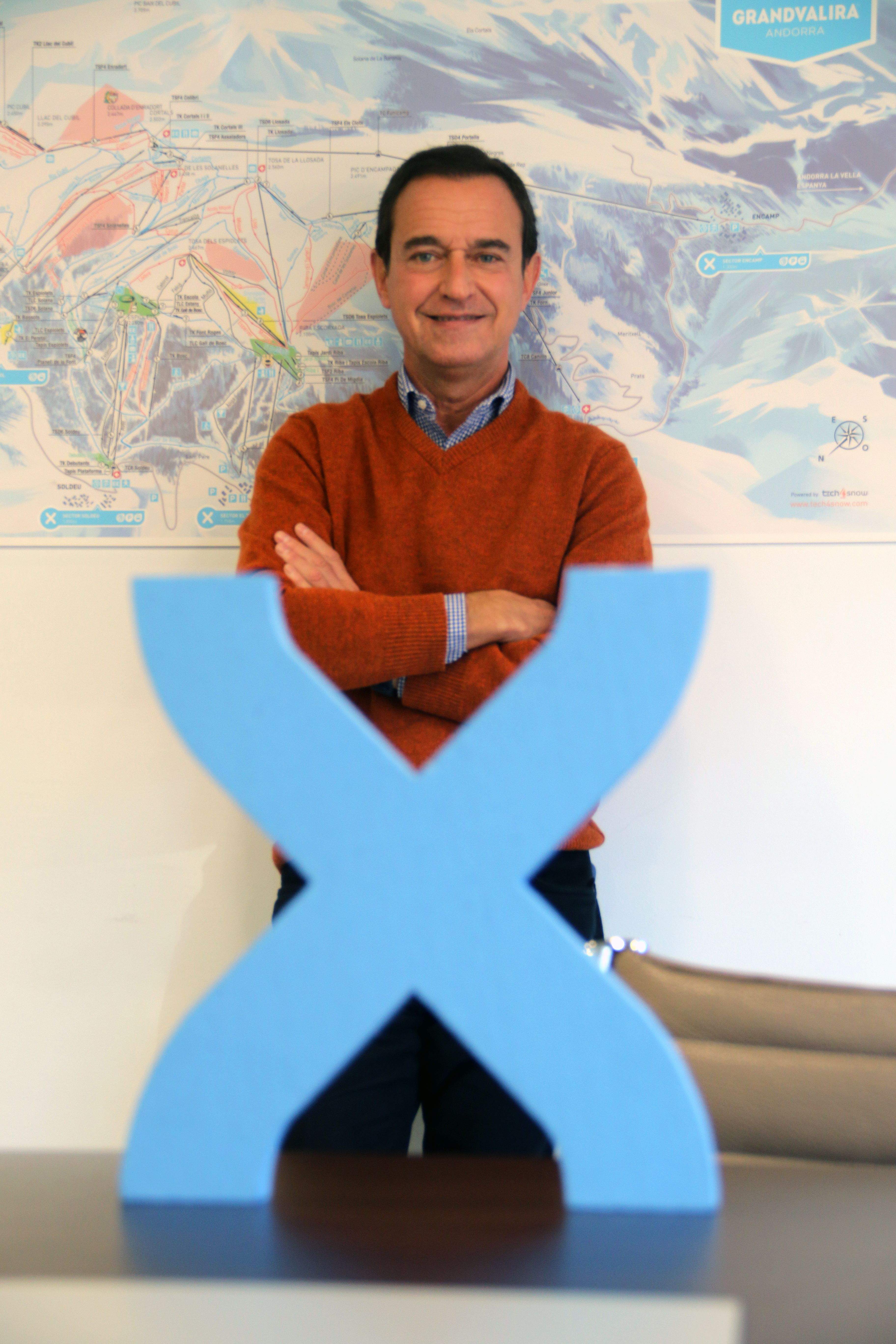 El director general de Grandvalira considera la destinació Andorra molt completa. La portaveu del Sindicat, Rebeca Bonache.