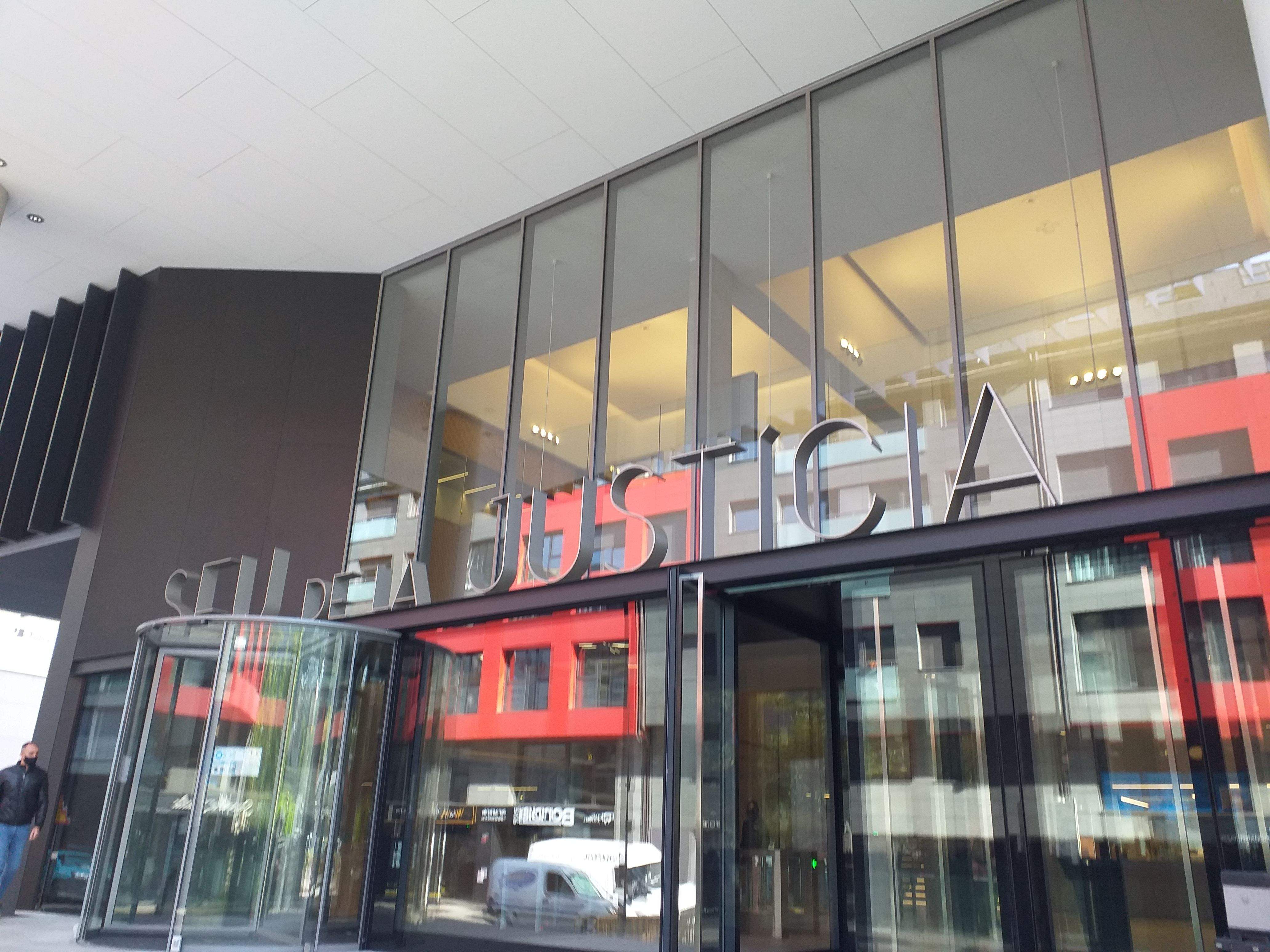 La nova seu de la justícia.