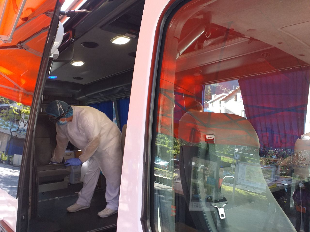 'Stop lab' mòbil a Encamp.